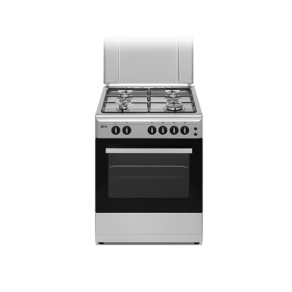 CUISINIERE SIERA 4F 60CM INOX S604X