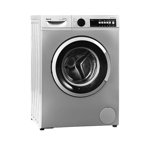 LAVE LINGE SIERA 8KG 1000TRS SILVER T1049S